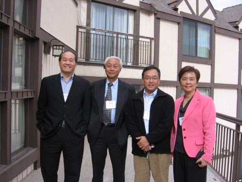 10-10-09 Blanche with Robert Lee, Dr. Fung and George Fei