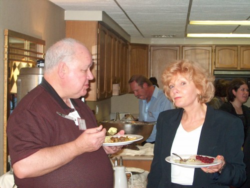 2003 Dean and Barbara at party